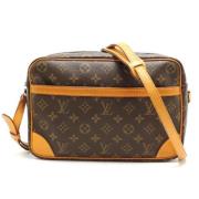 Louis Vuitton Vintage Pre-owned Canvas louis-vuitton-vskor Brown, Dam