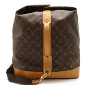 Louis Vuitton Vintage Pre-owned Canvas axelremsvskor Brown, Unisex