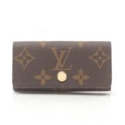 Louis Vuitton Vintage Pre-owned Laeder nyckelhllare Brown, Unisex