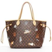 Louis Vuitton Vintage Pre-owned Canvas handvskor Brown, Dam