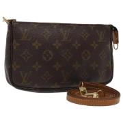 Louis Vuitton Vintage Pre-owned Canvas louis-vuitton-vskor Brown, Dam