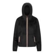 K-Way Vinterjacka Lily Velour Polar Black, Dam