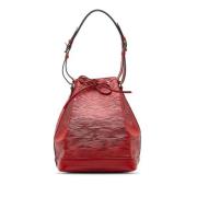 Louis Vuitton Vintage Pre-owned Laeder axelremsvskor Red, Dam