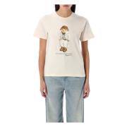 Ralph Lauren Damkläder T-shirts & Polos Beige Aw24 White, Dam