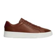 Tommy Hilfiger Herr Vinter Court Skor Brown, Herr