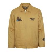 Carhartt Wip Broderad Ducks Jacka med Kent Krage Brown, Herr