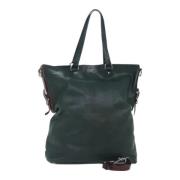 Prada Vintage Pre-owned Laeder prada-vskor Green, Dam