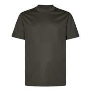 Emporio Armani Gröna T-shirts och Polos med Örnlogotyp Green, Herr