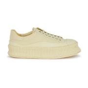 Jil Sander Casual Sneakers för vardagsbruk Beige, Dam