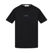 Stone Island Svarta T-shirts och Polos Black, Herr