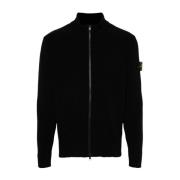 Stone Island Svart Tröja Kollektion Black, Herr