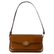 Tory Burch Laeder axelremsvskor Brown, Dam