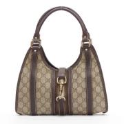 Gucci Vintage Pre-owned Canvas handvskor Brown, Dam