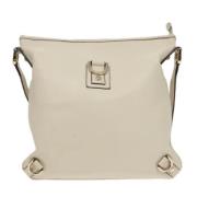 Gucci Vintage Pre-owned Laeder gucci-vskor Beige, Dam