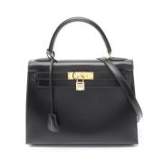 Hermès Vintage Pre-owned Tyg handvskor Black, Dam