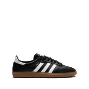 Adidas Svarta Sneakers Panel Design Black, Dam