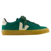 Veja Laeder sneakers Green, Dam