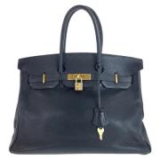 Hermès Vintage Pre-owned Laeder handvskor Black, Dam