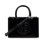 Tory Burch Svart Faux Läder Axelväska Black, Dam