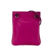 Hermès Vintage Pre-owned Laeder crossbodyvskor Purple, Dam