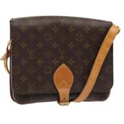 Louis Vuitton Vintage Pre-owned Canvas louis-vuitton-vskor Brown, Dam