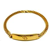 Dior Vintage Pre-owned Metall armband Yellow, Dam