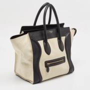 Celine Vintage Pre-owned Canvas celine-vskor Black, Dam