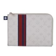 Louis Vuitton Vintage Pre-owned Canvas louis-vuitton-vskor White, Dam