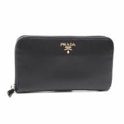 Prada Vintage Pre-owned Laeder plnbcker Black, Dam