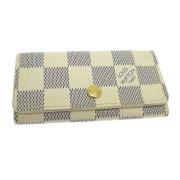 Louis Vuitton Vintage Pre-owned Tyg nyckelhllare White, Dam