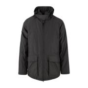 Aspesi Boat Parka Jacka Black, Herr