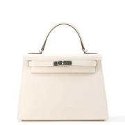 Hermès Vintage Pre-owned Laeder handvskor White, Dam