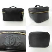 Chanel Vintage Pre-owned Laeder handvskor Black, Dam