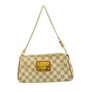 Louis Vuitton Vintage Pre-owned Tyg louis-vuitton-vskor Beige, Dam