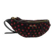 Miu Miu Pre-owned Pre-owned Canvas crossbodyvskor Red, Dam