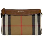 Burberry Vintage Pre-owned Canvas kuvertvskor Multicolor, Dam