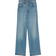 Jacquemus Klassiska Denim Jeans för vardagsbruk Blue, Herr