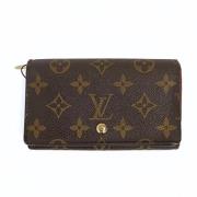 Louis Vuitton Vintage Pre-owned Belagd canvas plnbcker Brown, Dam