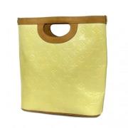 Louis Vuitton Vintage Pre-owned Tyg louis-vuitton-vskor Yellow, Dam