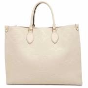 Louis Vuitton Vintage Pre-owned Tyg louis-vuitton-vskor White, Dam