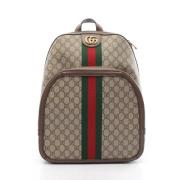 Gucci Vintage Pre-owned Canvas ryggsckar Multicolor, Dam