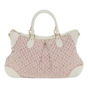 Louis Vuitton Vintage Pre-owned Bomull louis-vuitton-vskor Pink, Dam