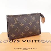 Louis Vuitton Vintage Pre-owned Canvas louis-vuitton-vskor Brown, Dam