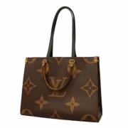 Louis Vuitton Vintage Pre-owned Tyg louis-vuitton-vskor Brown, Dam