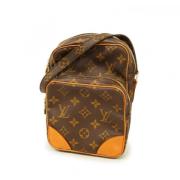 Louis Vuitton Vintage Pre-owned Tyg louis-vuitton-vskor Brown, Dam