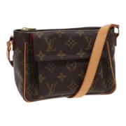 Louis Vuitton Vintage Pre-owned Canvas louis-vuitton-vskor Brown, Dam