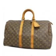 Louis Vuitton Vintage Pre-owned Tyg louis-vuitton-vskor Brown, Dam