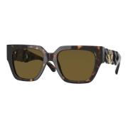 Versace Stiliga solglasögon i Dark Havana/Brown Brown, Dam