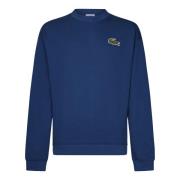 Lacoste Blå Krokodil Badge Tröja Blue, Herr