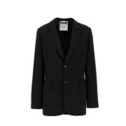 Moschino Stiliga Blazers för en chic look Black, Dam